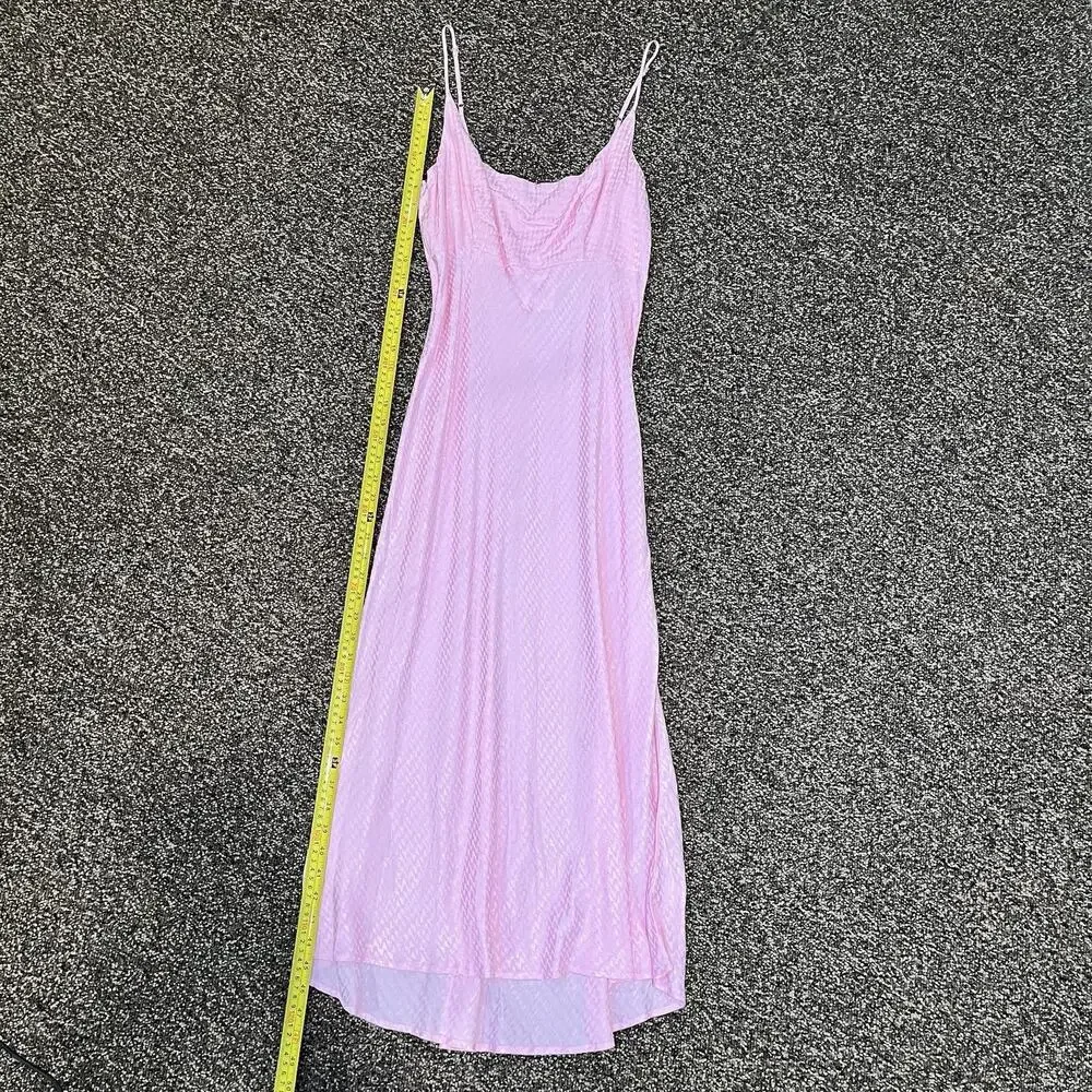 NWT ASTR The Label Women's Joan Strappy Midi Dress Size Medium Spring Pink - Picture 6 of 9